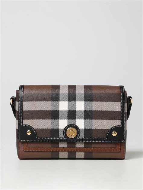 borsa burberry colori vari a righe|Borse a tracolla firmate da donna .